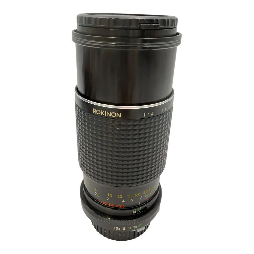 Minolta X-700 35mm SLR Film Camera W 2 50mm F1.4 MD Rokinon 75-200mm F4, Filter